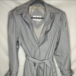 Gray Women's Trench Coat